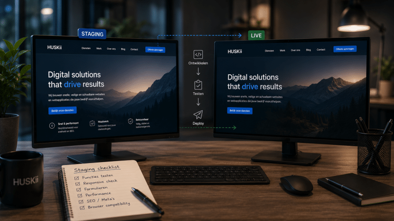 Waarom elke website een stagingomgeving verdient