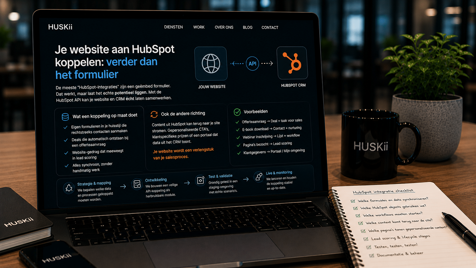 Je website aan HubSpot koppelen: verder dan het formulier